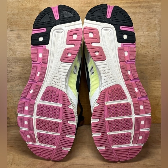 Nike Zoom Fly Womens Size 10 Running Shoes Sneakers White Yellow 630995-105 - Picture 7 of 8